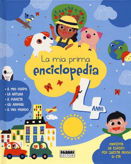 La mia prima enciclopedia. 4 anni. Ediz. a colori - Olivia Cosneau - copertina