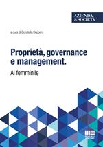 Proprietà, governance e management. Al femminile