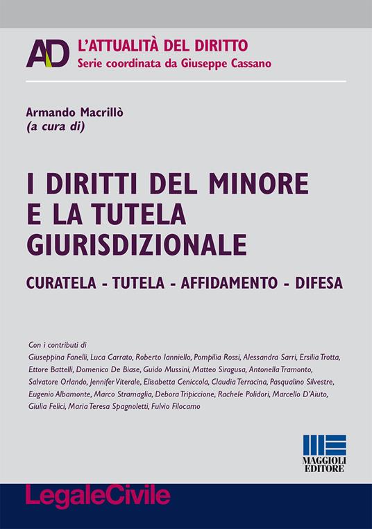 I diritti del minore e la tutela giurisdizionale - copertina