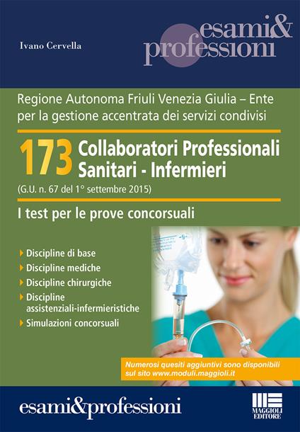 173 collaboratori professionali sanitari-infermieri - Ivano Cervella - copertina