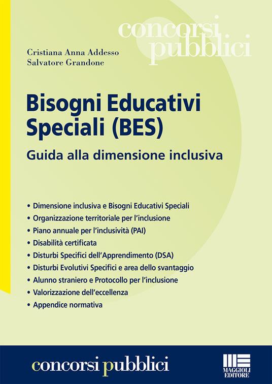 Bisogni educativi speciali (BES) - Cristiana Anna Addesso,Salvatore Grandone - copertina