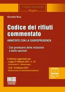 Codice dei rifiuti commentato - copertina