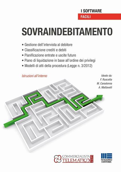 Sovraindebitamento. CD-ROM - Felice Ruscetta,Marcella Caradonna,Alessandro Mattavelli - copertina