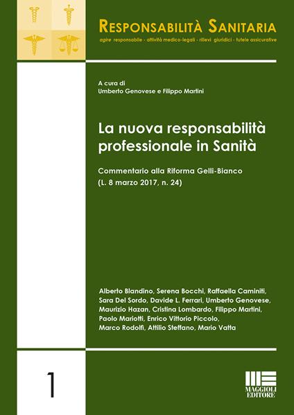 La nuova responsabilità professionale in sanità - copertina