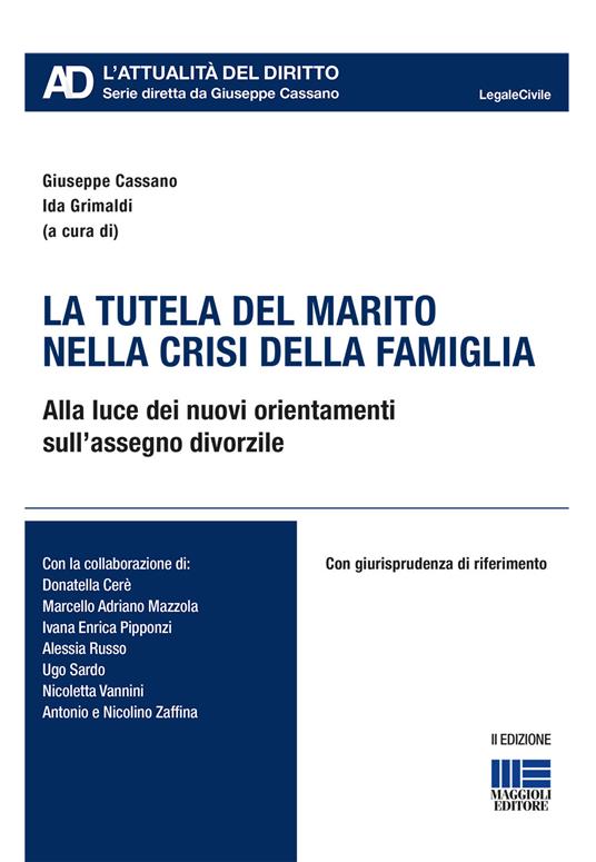 La tutela del marito nella crisi della famiglia - copertina