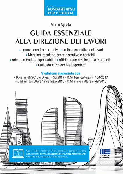 Guida essenziale alla direzione dei lavori - Marco Agliata - copertina