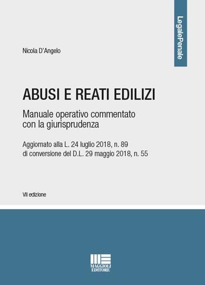 Abusi e reati edilizi - Nicola D'Angelo - copertina