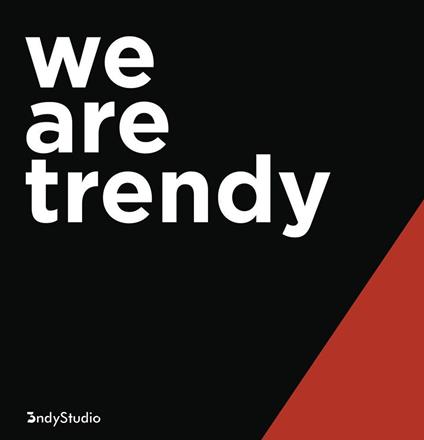 We are trendy - 3ndy Studio - copertina