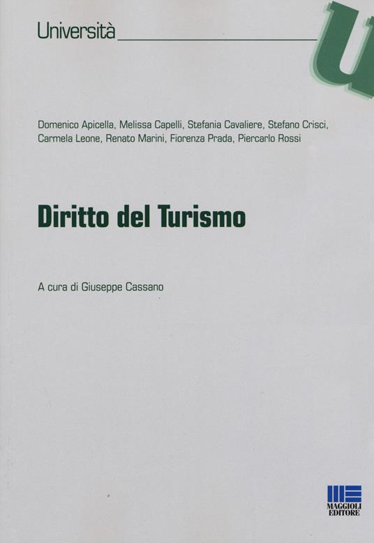 Diritto del turismo - copertina