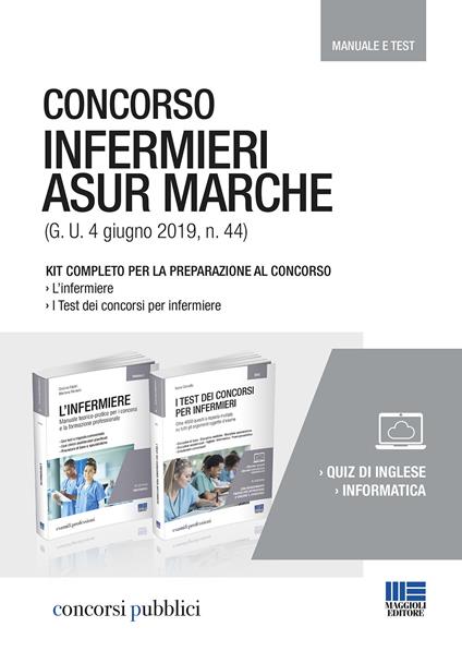 Concorso infermieri ASUR Marche - Cristina Fabbri,Marilena Moltalti,Ivano Cervella - copertina