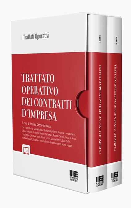 Trattato operativo dei contratti d'impresa - copertina