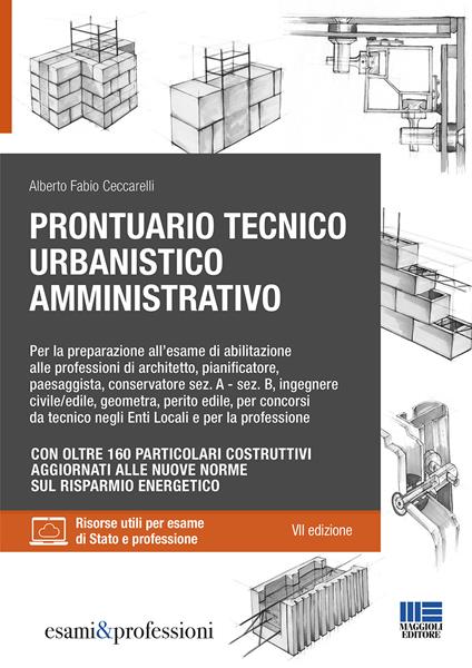Prontuario tecnico urbanistico amministrativo - Alberto Fabio Ceccarelli - copertina