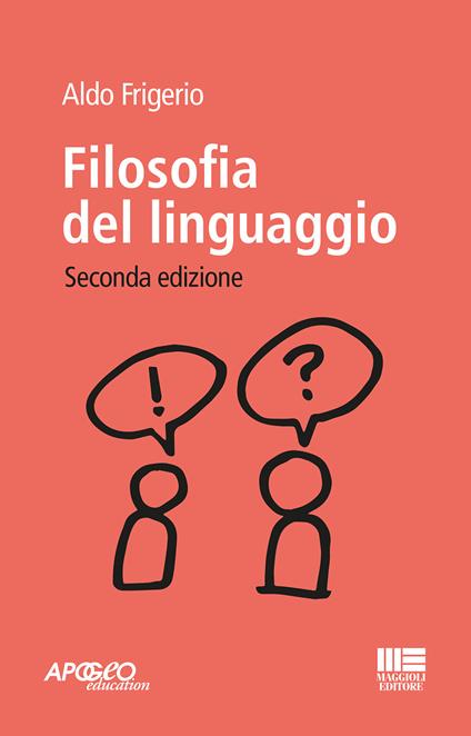 Filosofia del linguaggio - Aldo Frigerio - copertina