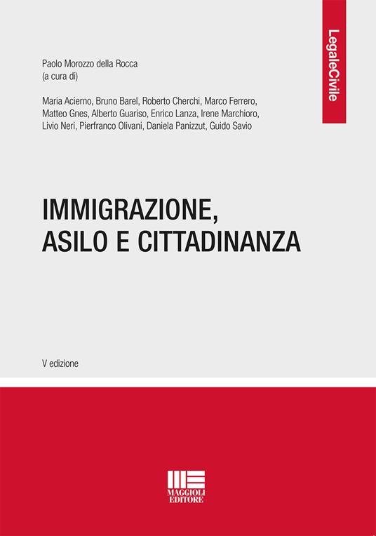 Immigrazione, asilo e cittadinanza - copertina