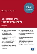 L'accertamento tecnico preventivo