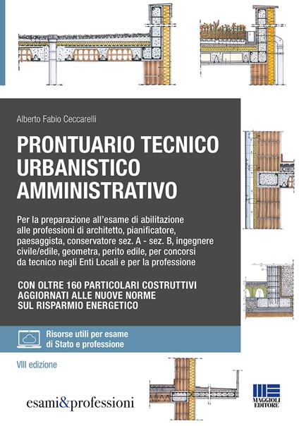 Prontuario tecnico urbanistico amministrativo - Alberto Fabio Ceccarelli - copertina