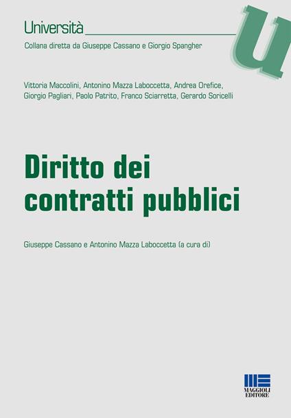 Diritto dei contratti pubblici - copertina