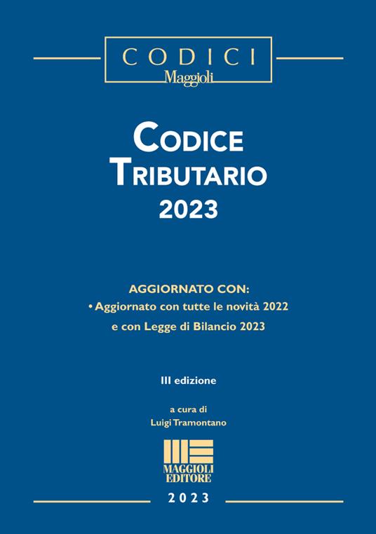 Codice tributario 2023 - copertina