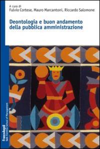 Deontologia e buon andamento della pubblica amministrazione - copertina