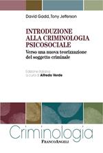 Introduzione alla criminologia psicosociale. Verso una nuova teorizzazione del soggetto criminale