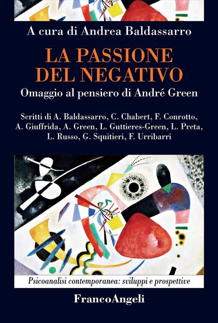 La passione del negativo. Omaggio al pensiero di André Green - copertina