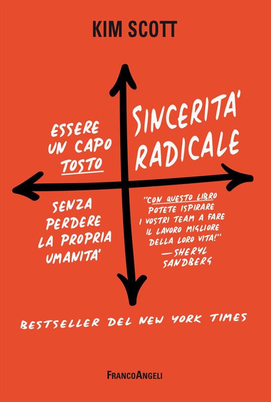 Sincerità radicale. Essere un capo «tosto» senza perdere la propria umanità - Kim Scott - copertina