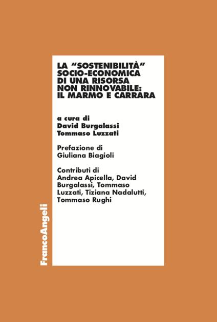 La «sostenibilità» socio-economica di una risorsa non rinnovabile: il marmo e Carrara - copertina