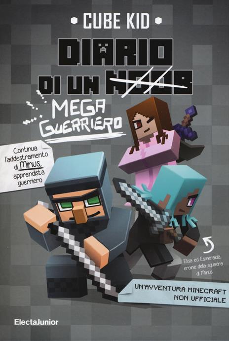 Diario di un mega guerriero - Cube Kid - copertina