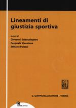 Lineamenti di giustizia sportiva