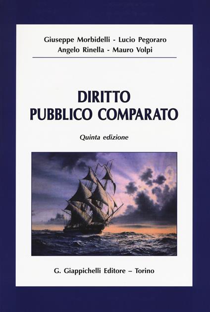 Diritto pubblico comparato - copertina