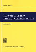 Manuale di diritto delle assicurazioni private