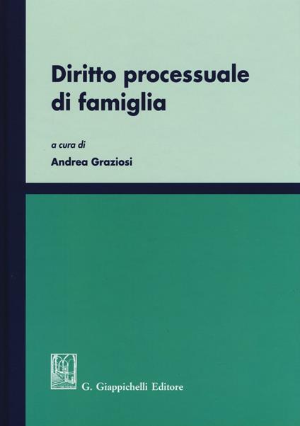 Diritto processuale di famiglia - copertina