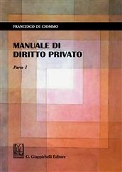 Manuale di diritto privato. Vol. 1 - Francesco Di Ciommo - copertina