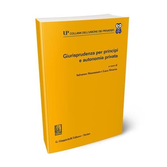 Giurisprudenza per principi e autonomia privata - copertina