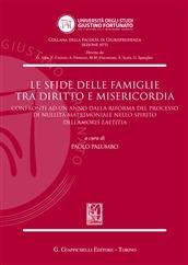 Le sfide delle famiglie tra diritto e misericordia - copertina