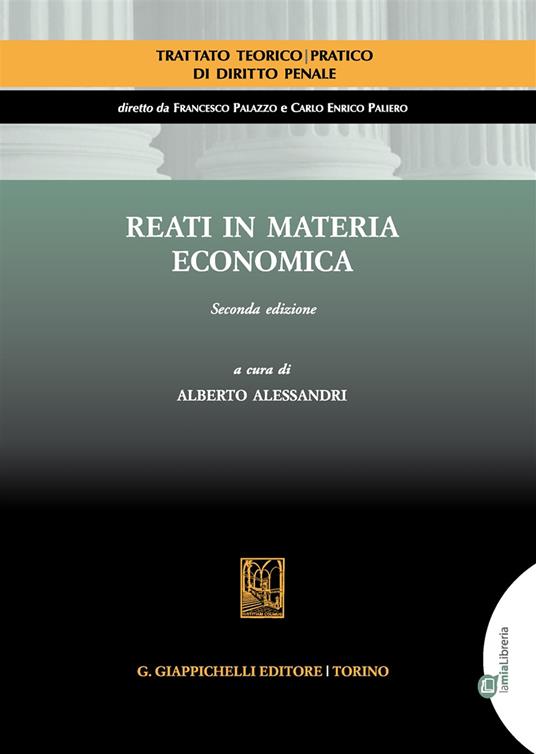 Reati in materia economica - copertina