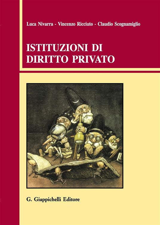 Istituzioni di diritto privato - Luca Nivarra,Vincenzo Ricciuto,Claudio Scognamiglio - copertina