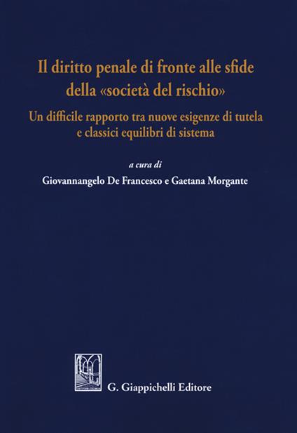 Il diritto penale di fronte alle sfide della «società del rischio». Un difficile rapporto tra nuove esigenze di tutela e classici equilibri di sistema - copertina