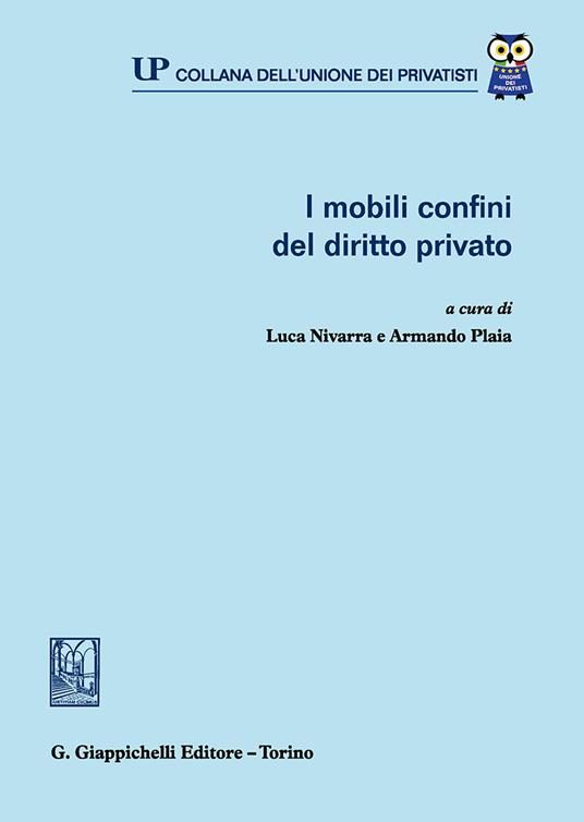 I mobili confini del diritto privato - copertina