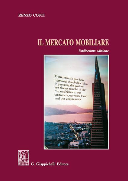 Il mercato mobiliare - Renzo Costi - copertina