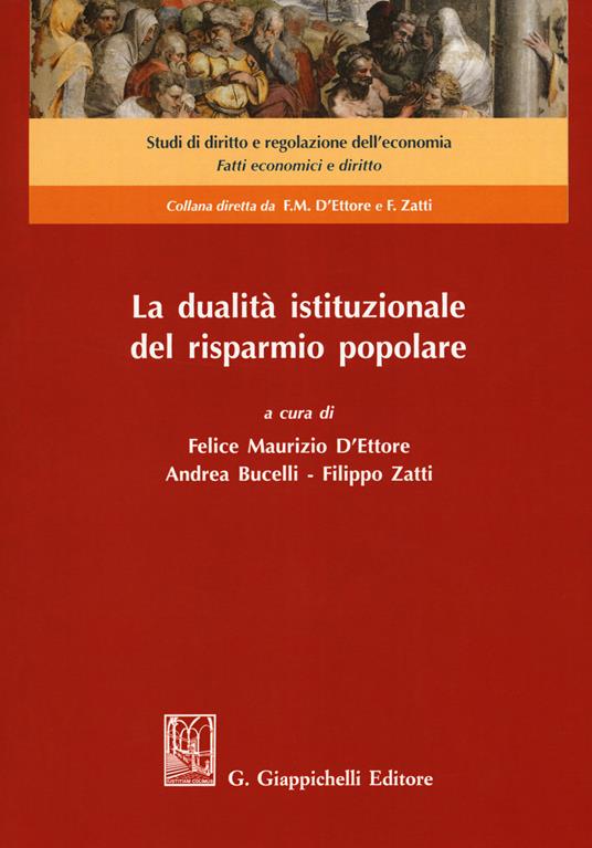 La dualità istituzionale del risparmio popolare - copertina