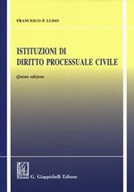 Istituzioni di diritto processuale civile