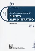 Coordinate ermeneutiche di diritto amministrativo