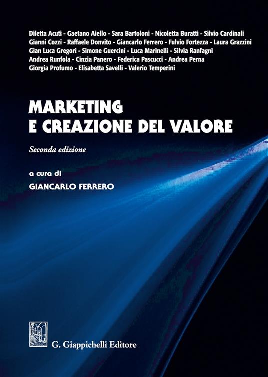 Marketing e creazione del valore - copertina