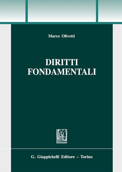 Diritti fondamentali - Marco Olivetti - copertina