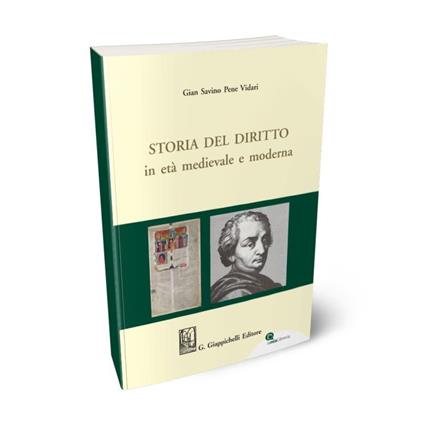 Storia del diritto in età medievale e moderna - Gian Savino Pene Vidari - copertina
