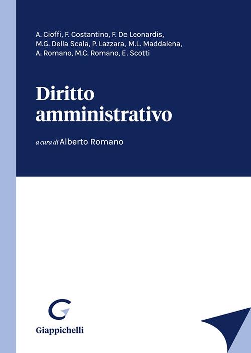 Diritto amministrativo - copertina