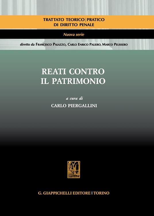 Reati contro il patrimonio - copertina