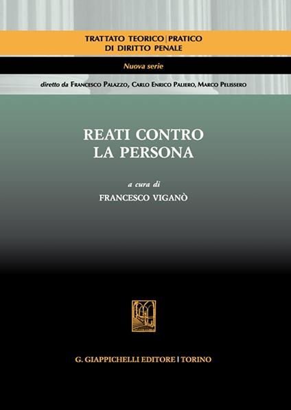 Reati contro la persona - copertina