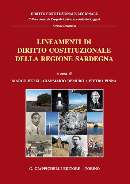 Lineamenti di diritto costituzionale della Regione Sardegna - copertina